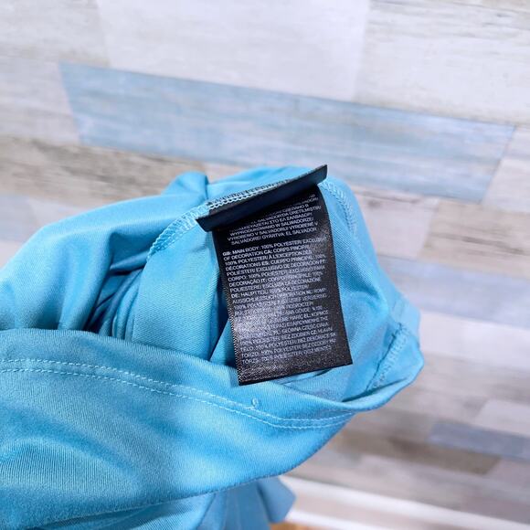 The North Face Circular Design Recycled Tee Blue Activewear Womens Medium - Picture 7 of 7